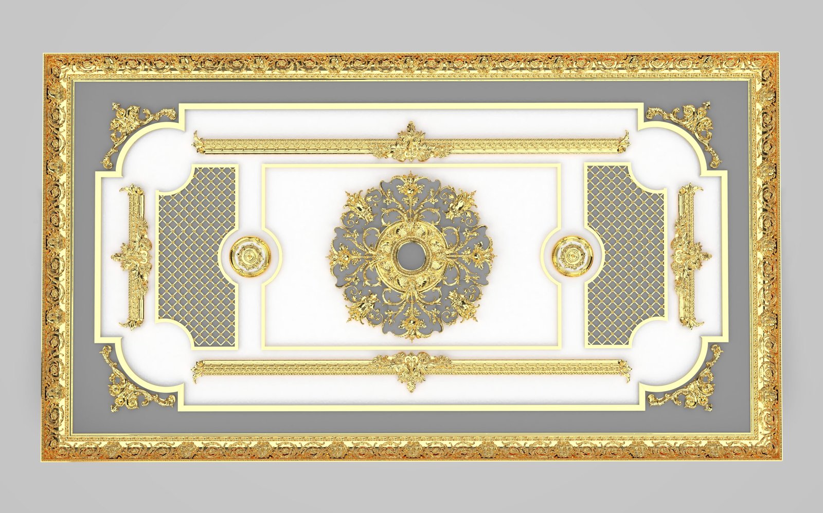 Custom plaster mouldings for ceiling design in London, UK